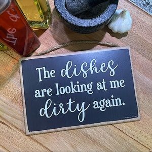 Funny Inappropriate Kitchen Wall Sign